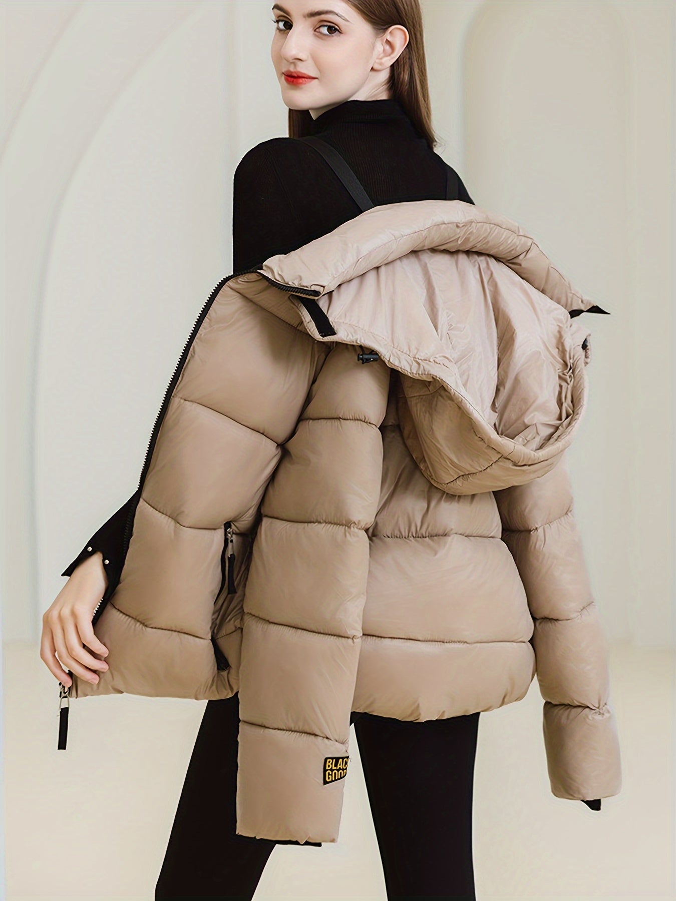 Ocieplana kurtka zimowa dla kobiet