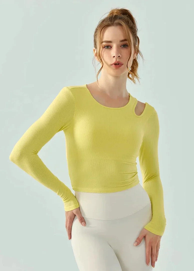 Damska koszulka sportowa z dęugim rêkawem