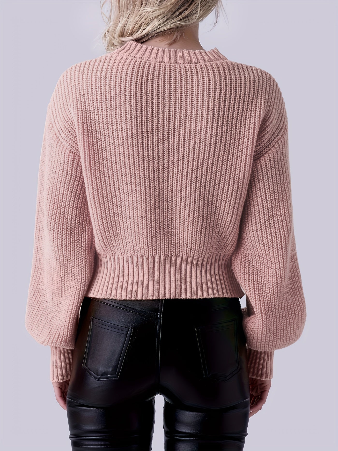 Sweter z dzianiny dla kobiet