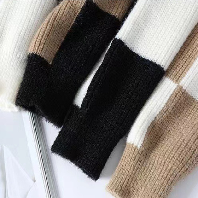 Sweter w paski dla mêżczyzn