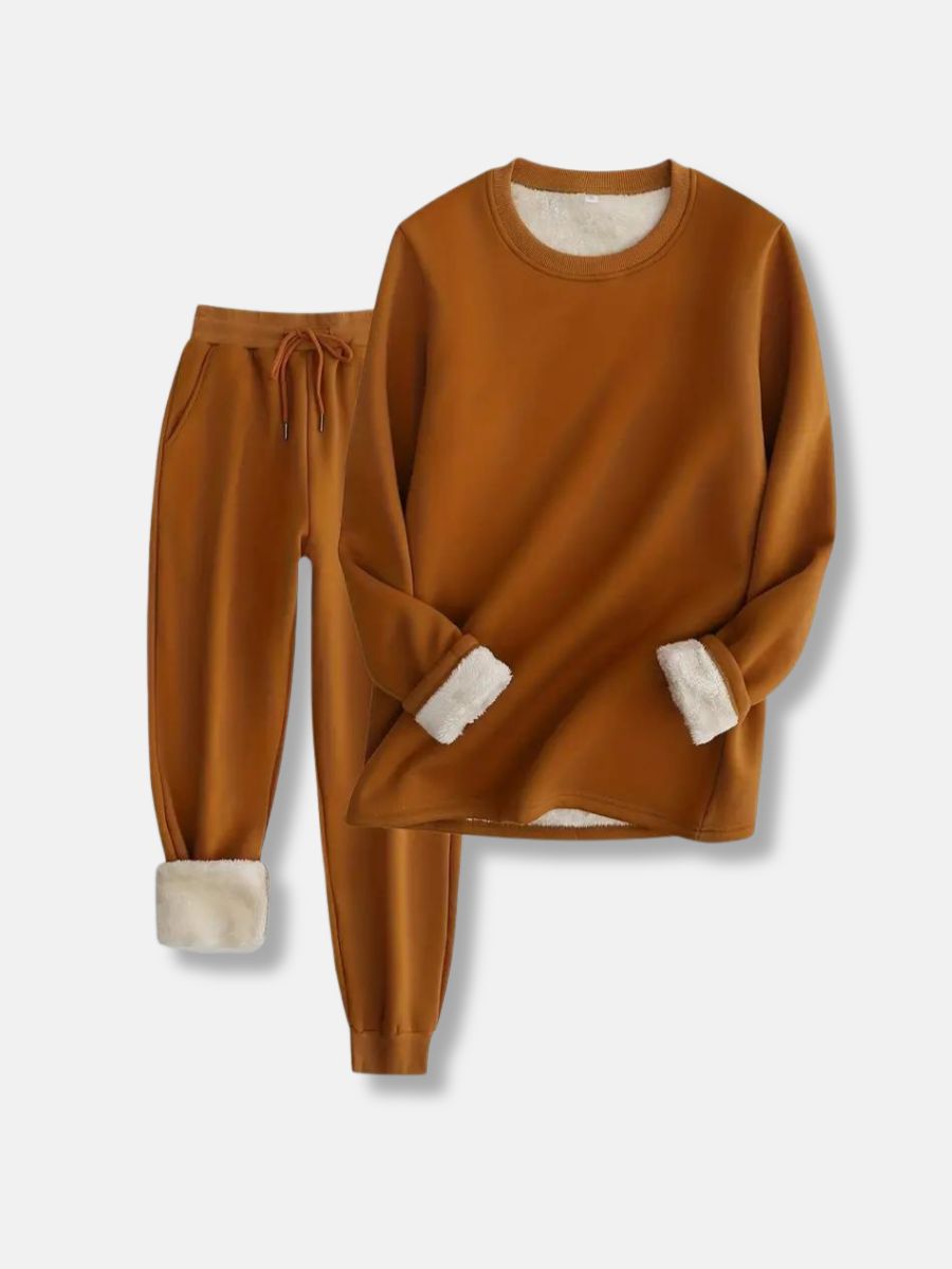 bluza z rêkawami i joggery ze sznurkiem