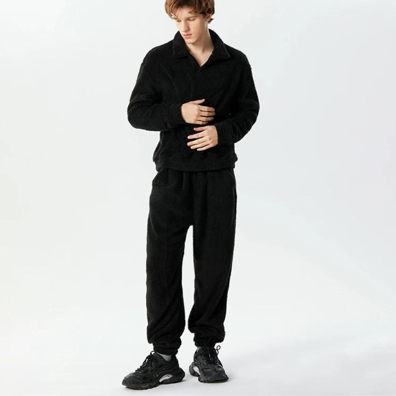 Bluza Fuzzy Fleece z dęugim rêkawem i dęugimi spodniami