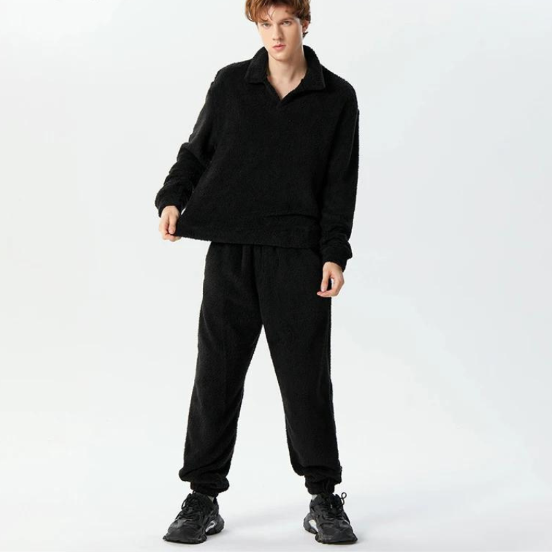 Bluza Fuzzy Fleece z dęugim rêkawem i dęugimi spodniami