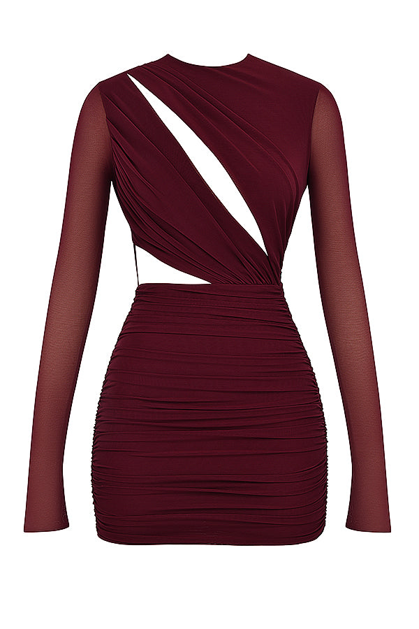 Sukienka mini z wyciêciem, Mulberry
