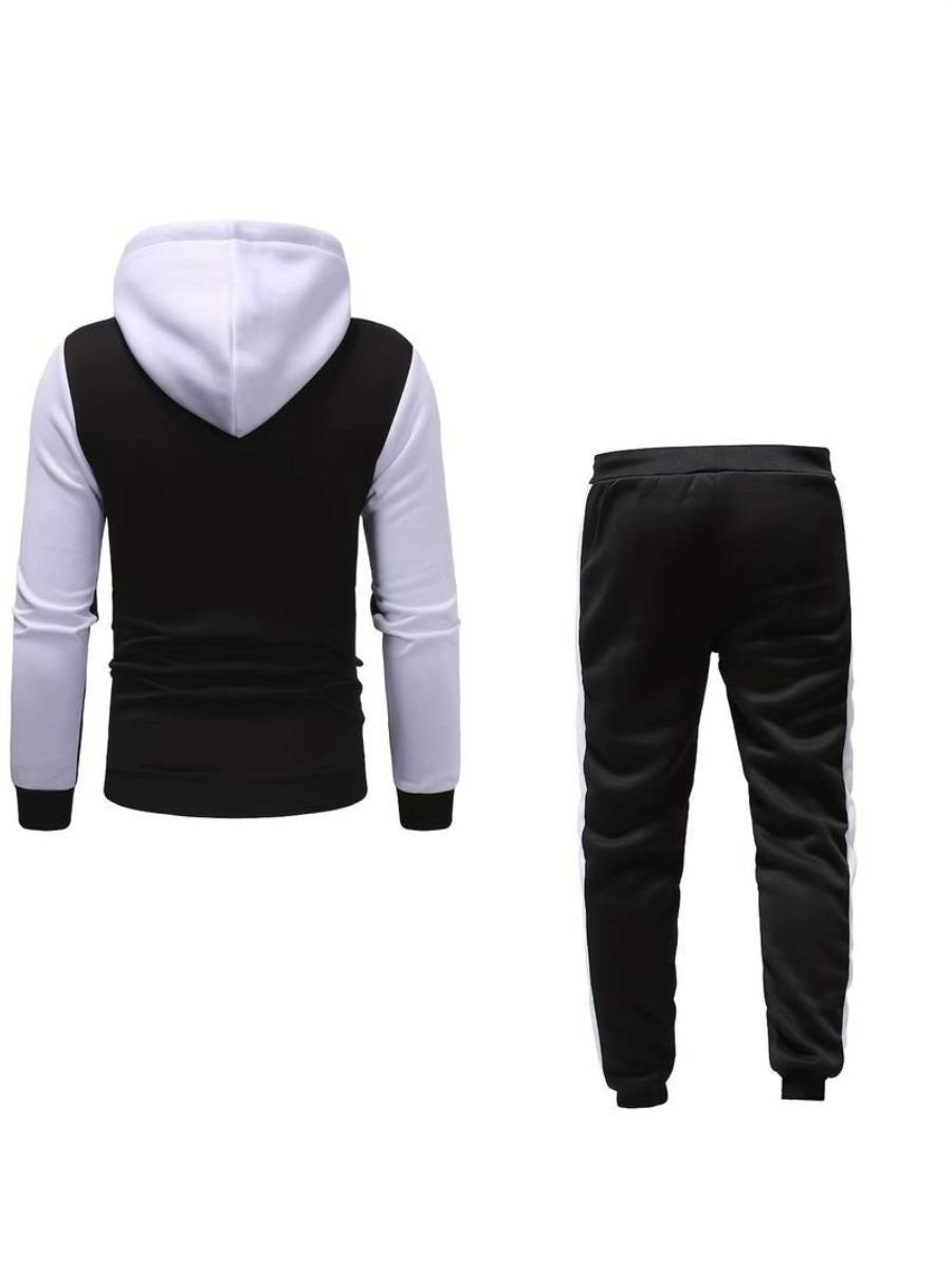bluza z kapturem i spodnie dresowe