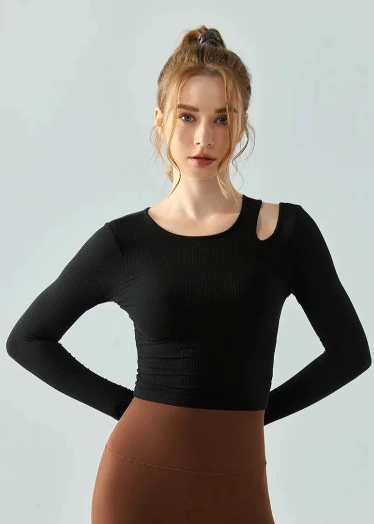 Damska koszulka sportowa z dęugim rêkawem