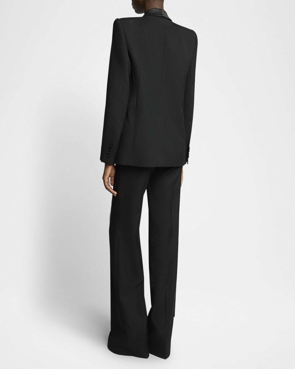 Marynarka smokingowa z kołnierzem szalowym w kolorze czarnym