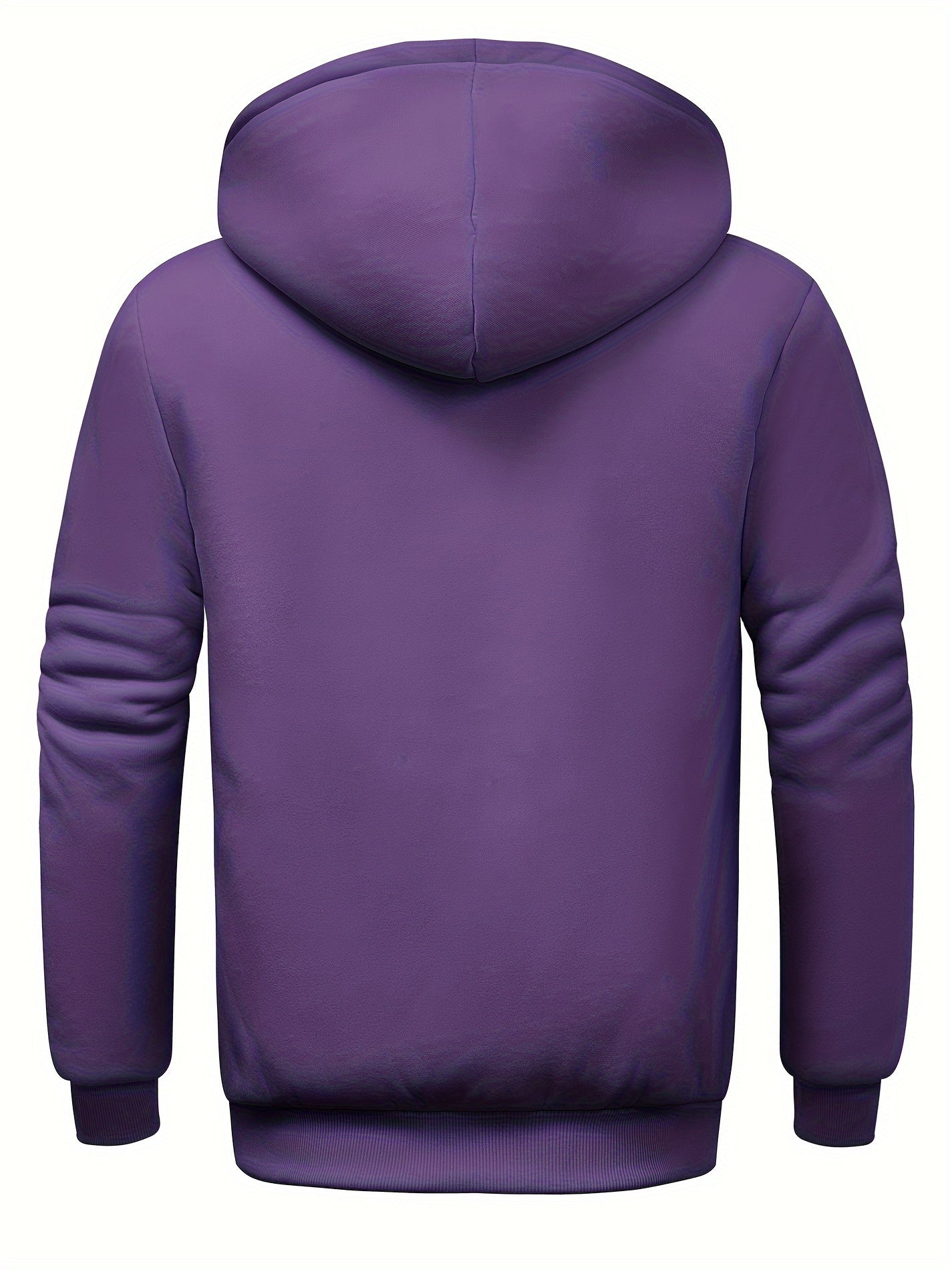 Casualowa bluza z kapturem z futerkiem dla mêżczyzn