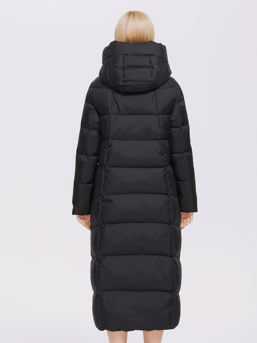 dęuga kurtka zapinana na zamek