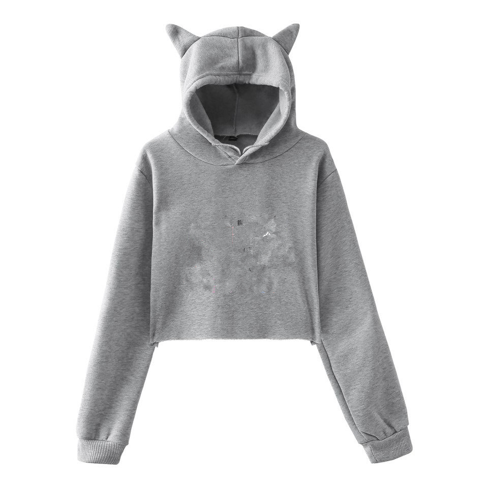 Bluza z kapturem Horns dla dziewczynki