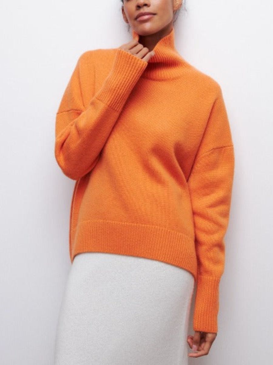 sweter z golfem