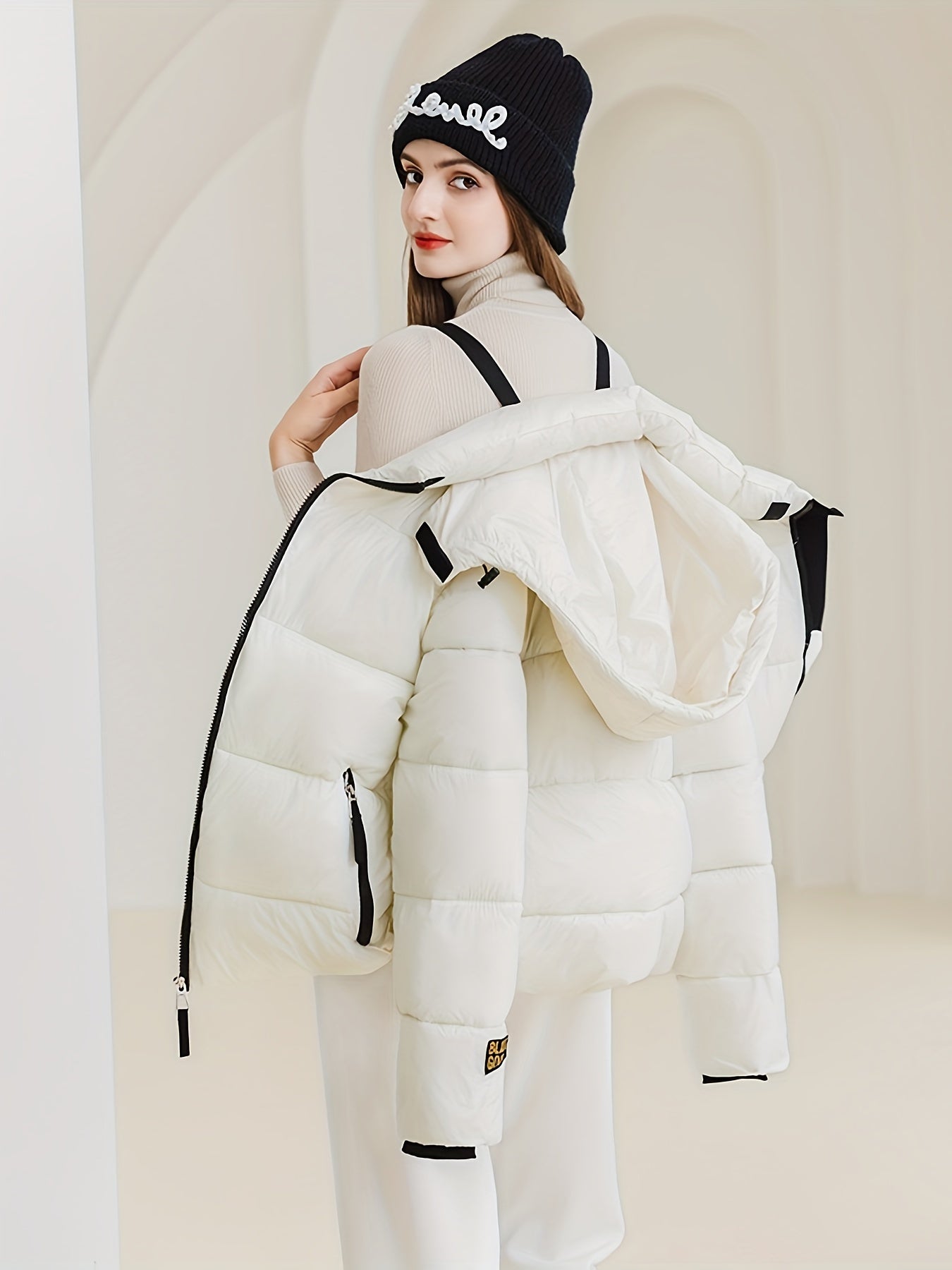 Ocieplana kurtka zimowa dla kobiet