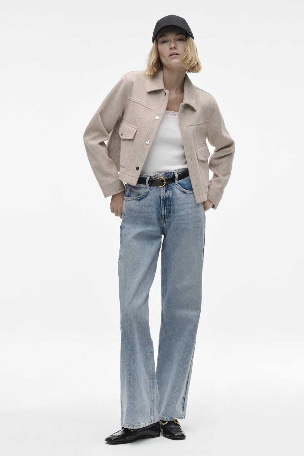 Kurtka miêkka w kolorze ecru