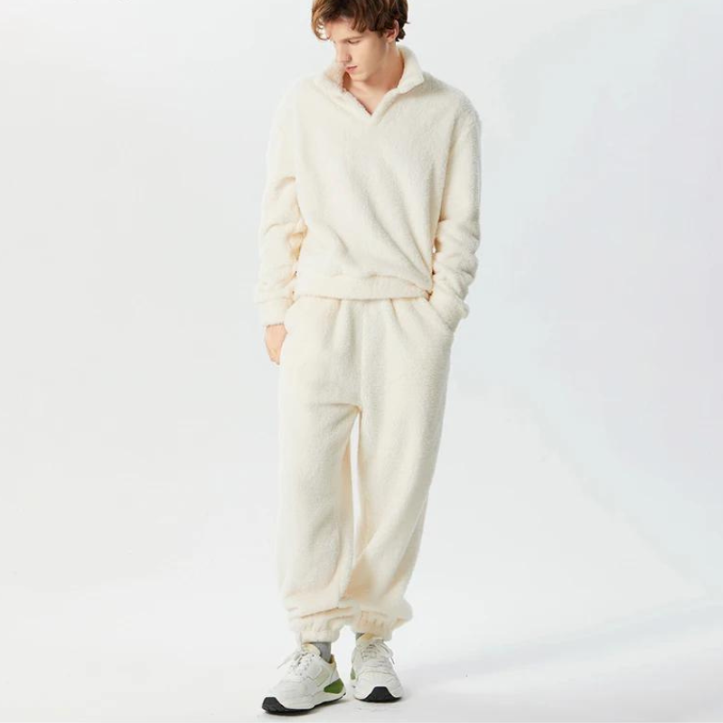 Bluza Fuzzy Fleece z dęugim rêkawem i dęugimi spodniami