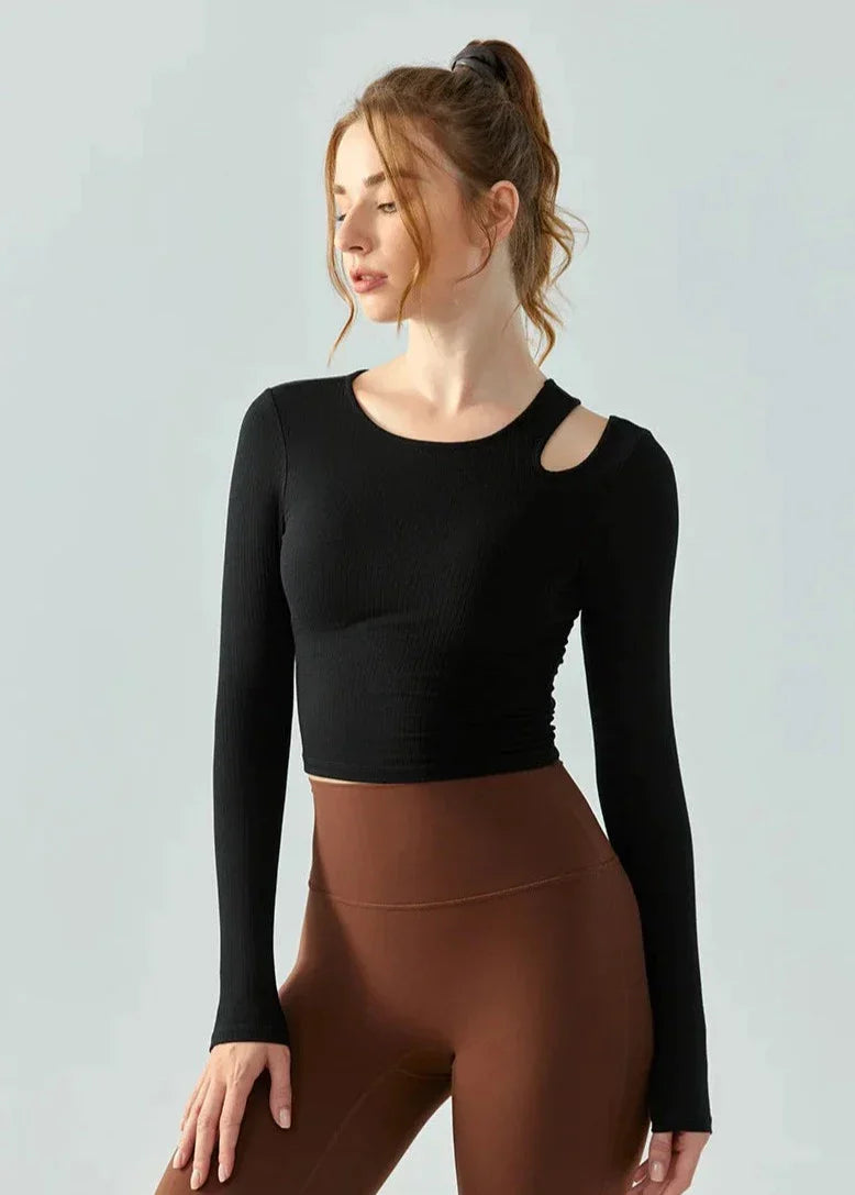 Damska koszulka sportowa z dęugim rêkawem