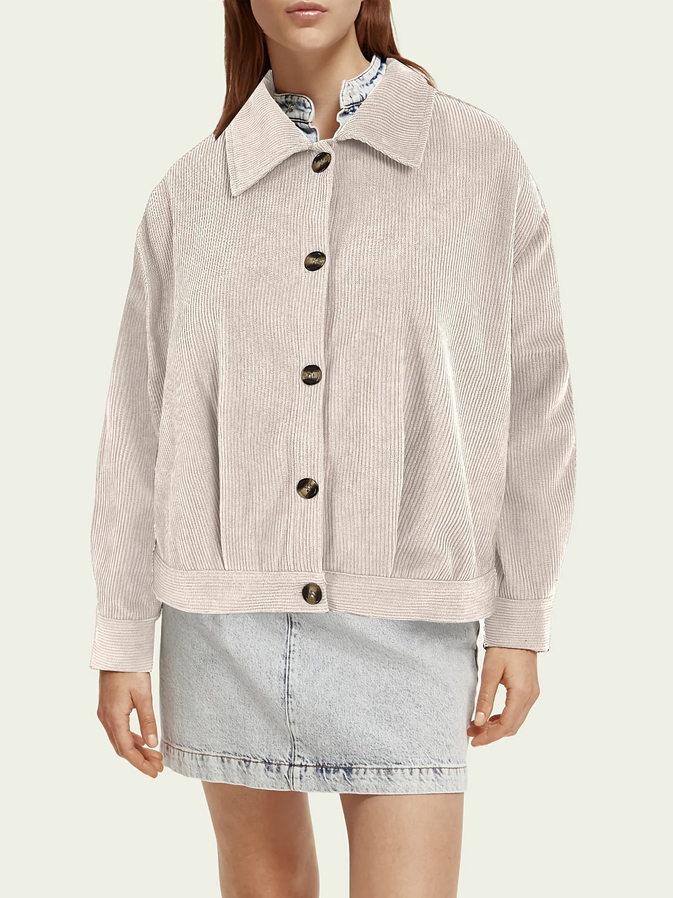 Damska kurtka w paski