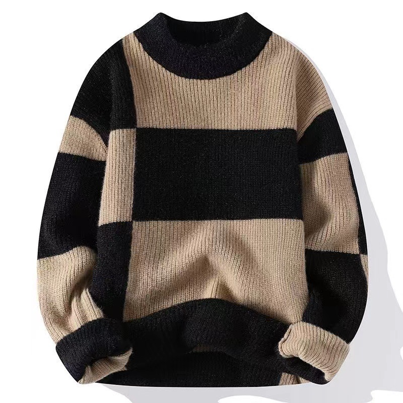 Sweter w paski dla mêżczyzn