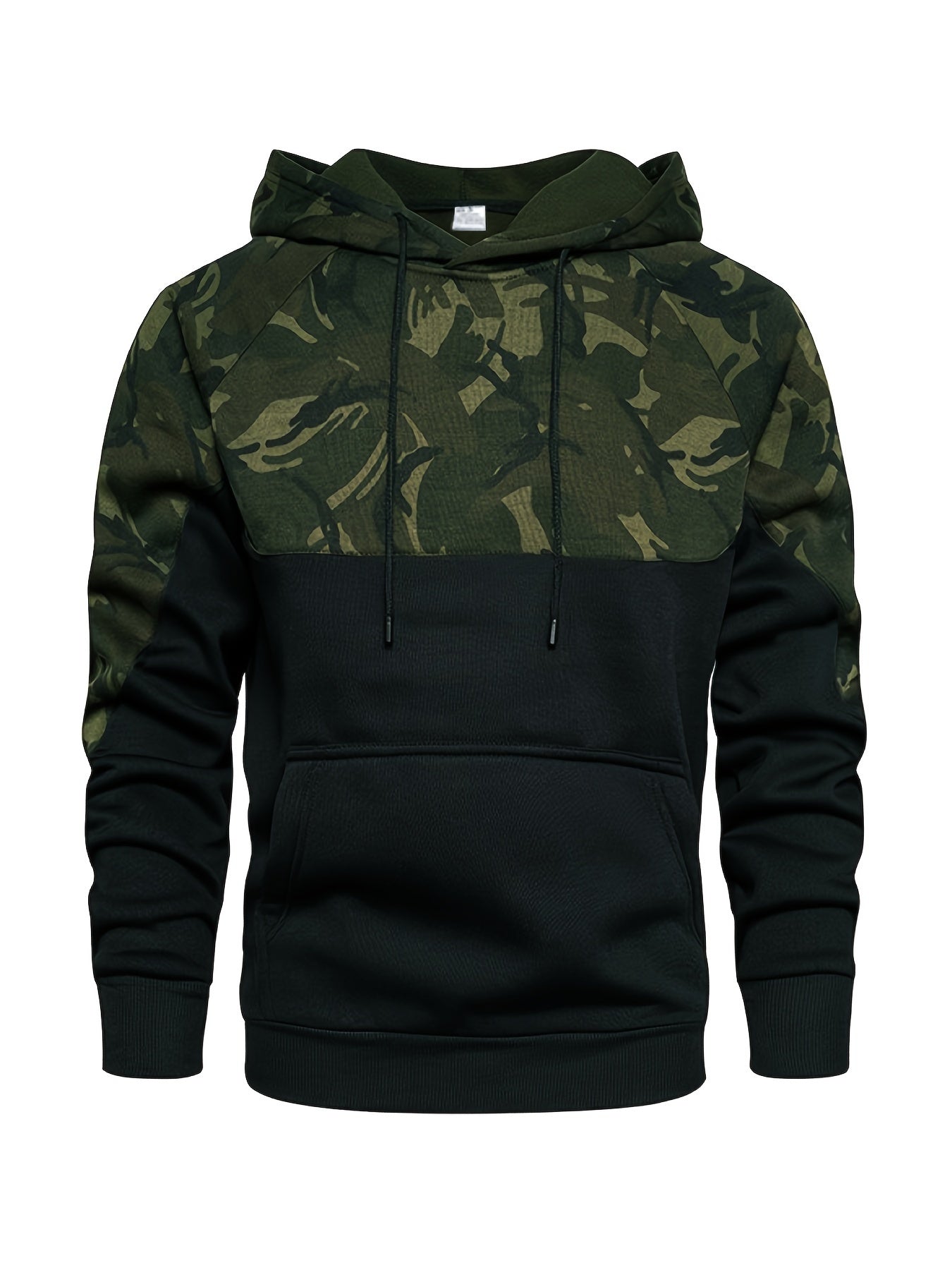 Bluza z kapturem w kamuflażu