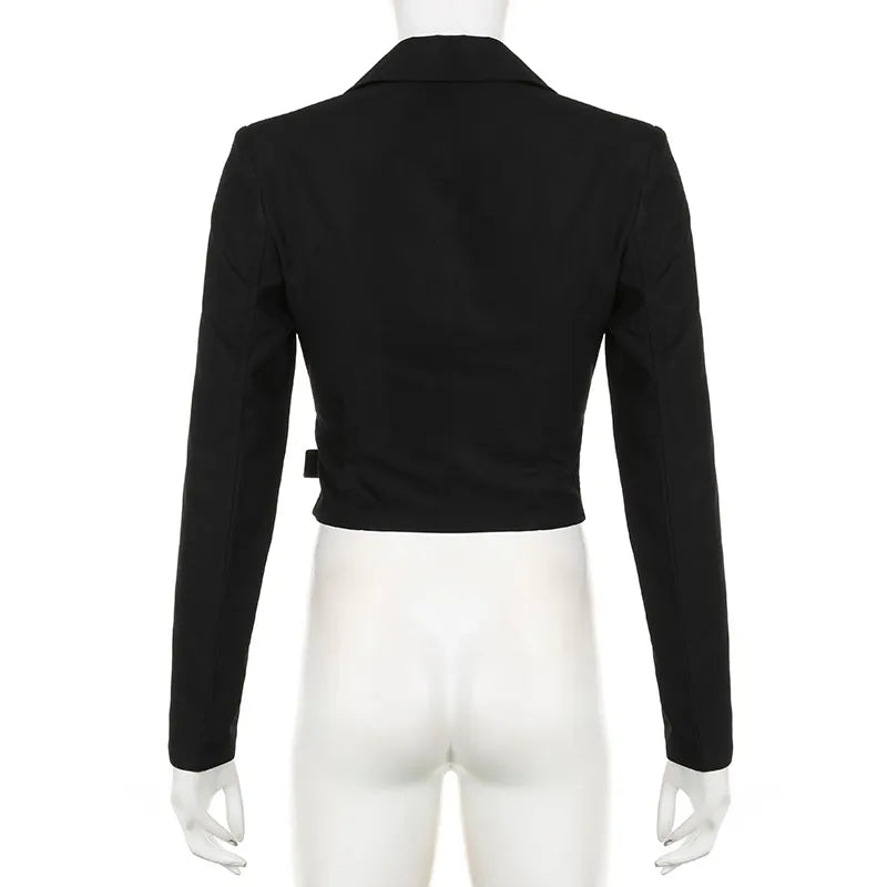 Damski top z goęym dekoltem Chapel Slim Midriff
