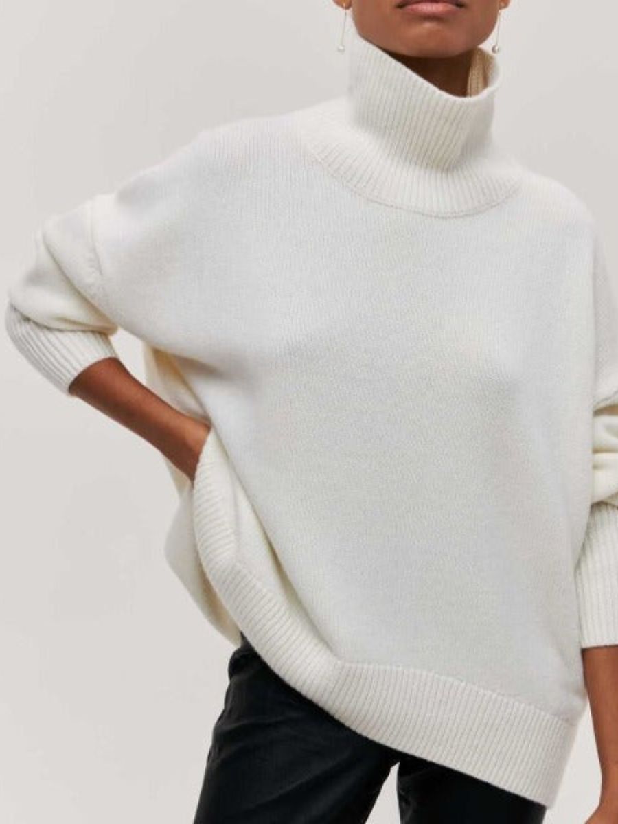 sweter z golfem