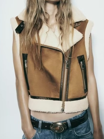 Kamizelka z futerkiem