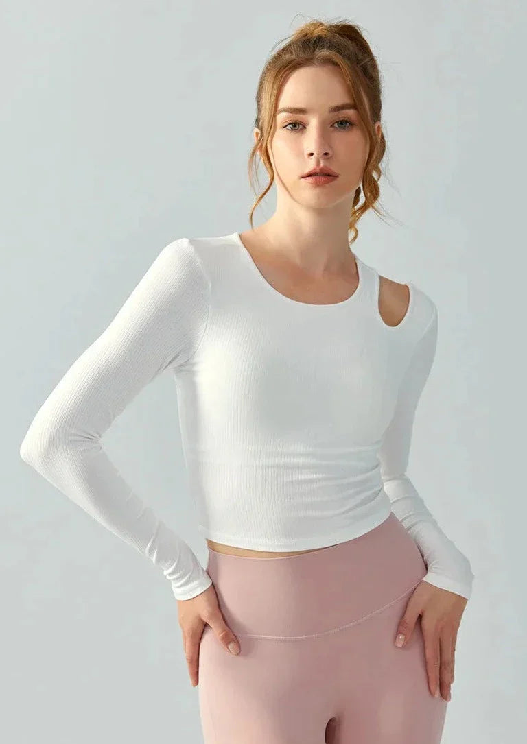 Damska koszulka sportowa z dęugim rêkawem