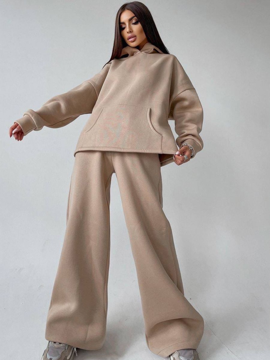 bluza z kapturem i zestaw do biegania