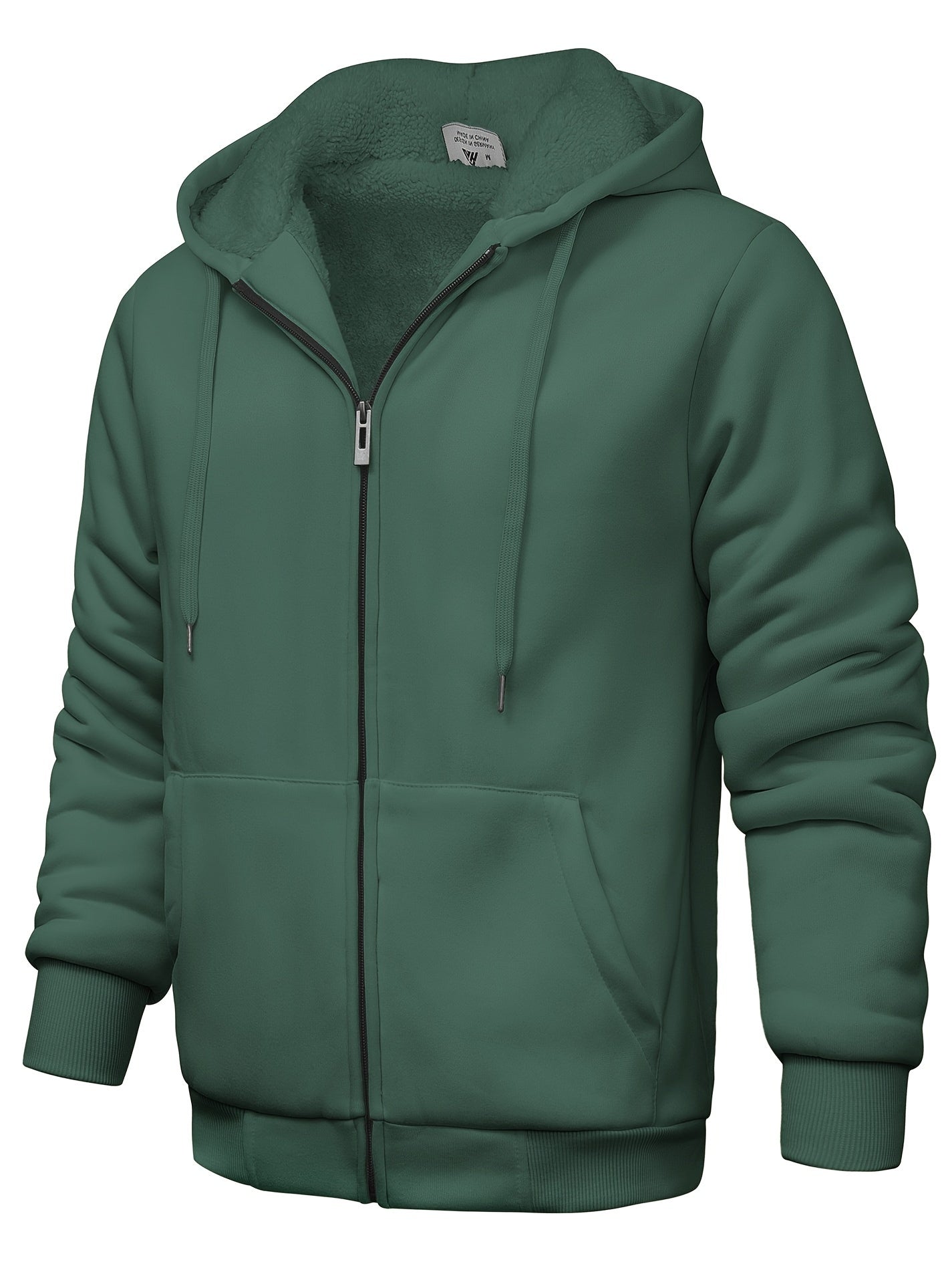 Casualowa bluza z kapturem z futerkiem dla mêżczyzn