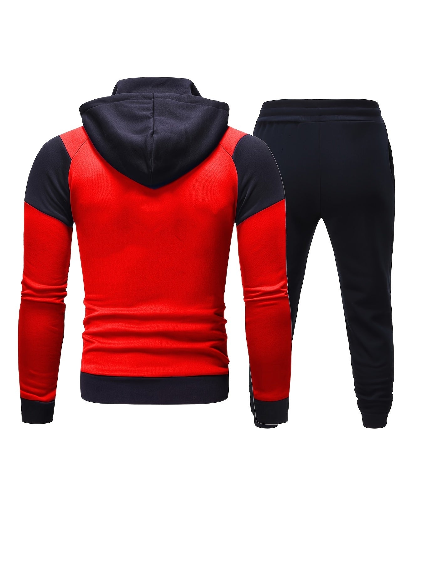 Zestaw skęadający siê ze sportowej bluzy z kapturem i spodni