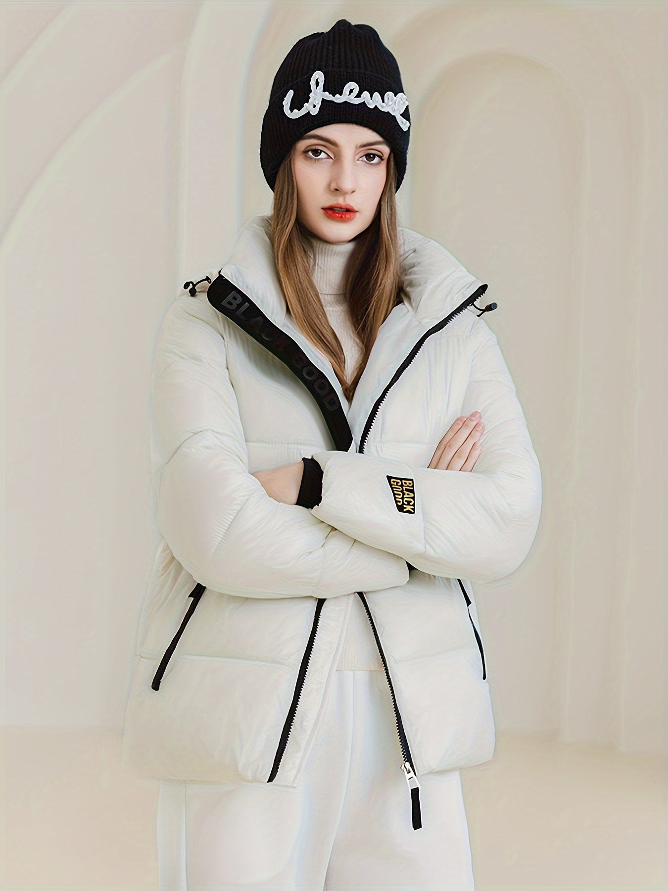 Ocieplana kurtka zimowa dla kobiet