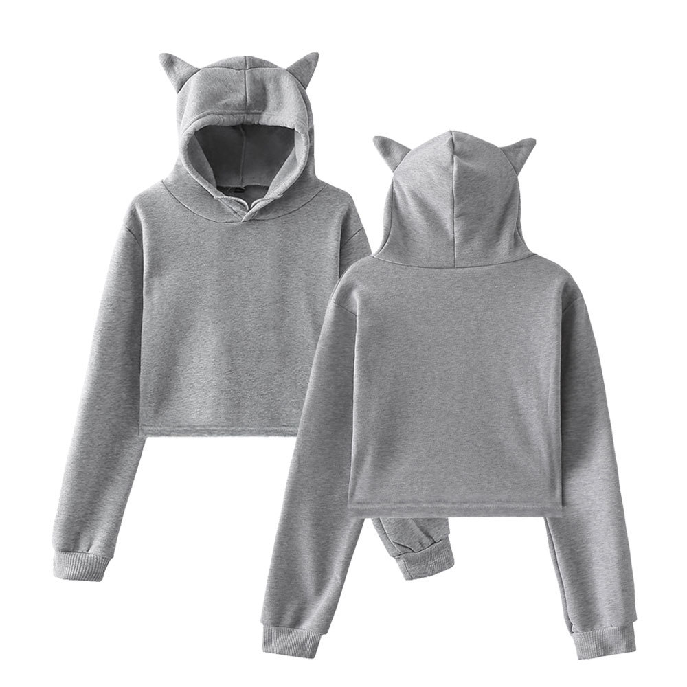 Bluza z kapturem Horns dla dziewczynki
