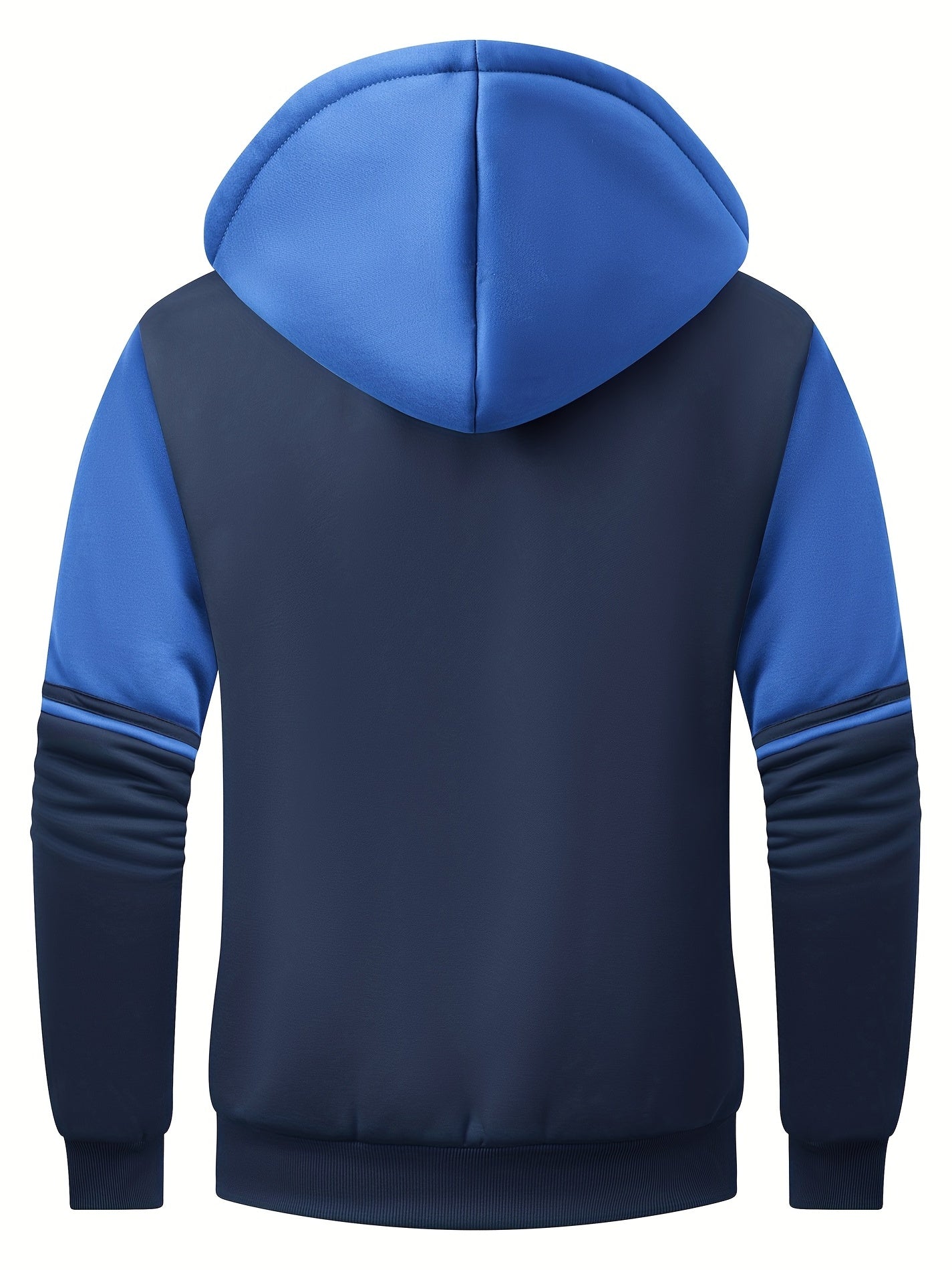 Mêska futrzana bluza z kapturem