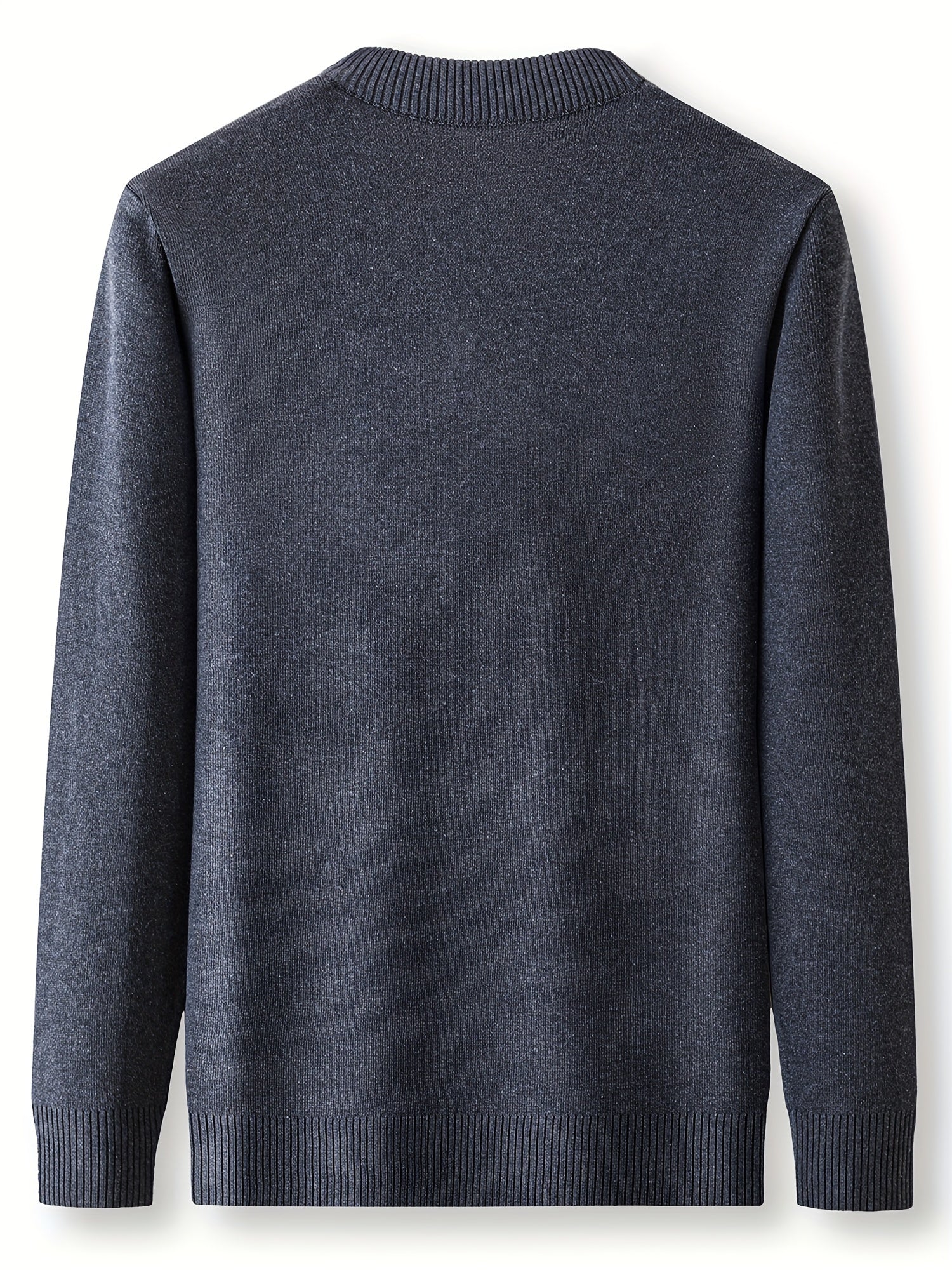 Sweter mêski o luŸnej dzianinie