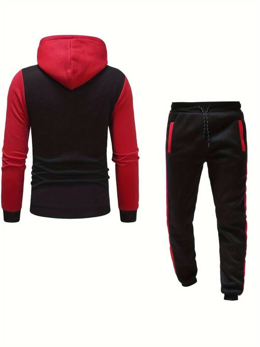 bluza z kapturem i spodnie dresowe