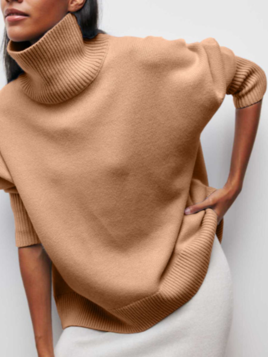sweter z golfem