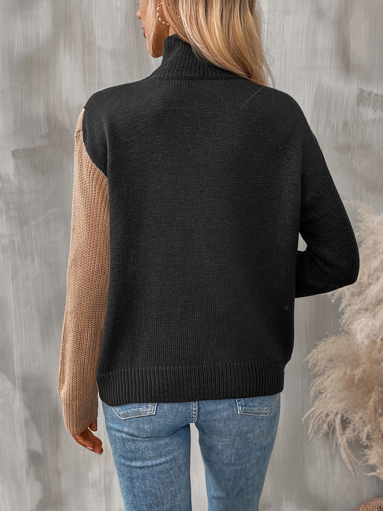 Dwustronny kolorowy sweterek