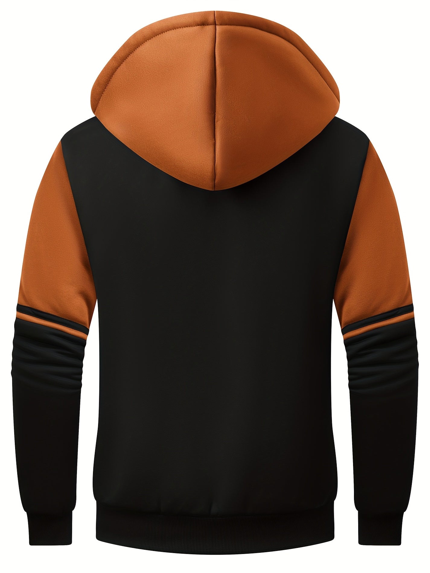 Mêska futrzana bluza z kapturem