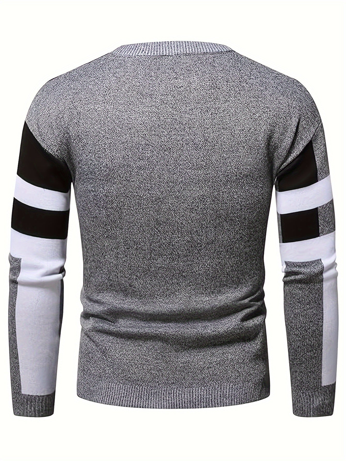 Sweter o liniowym kroju