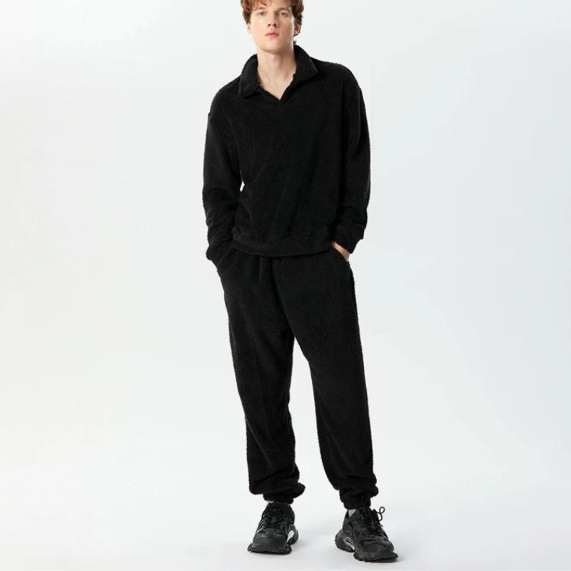 Bluza Fuzzy Fleece z dęugim rêkawem i dęugimi spodniami