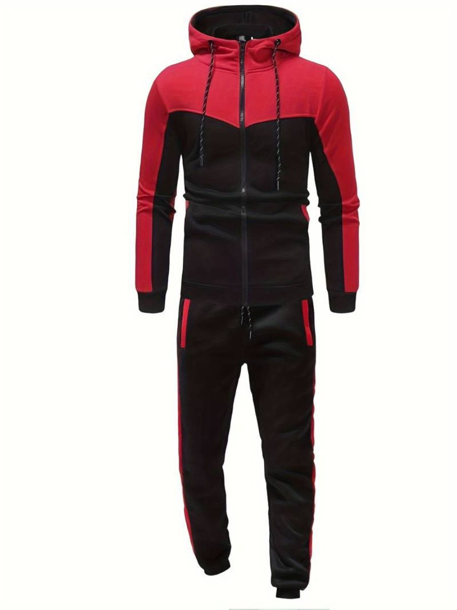 bluza z kapturem i spodnie dresowe