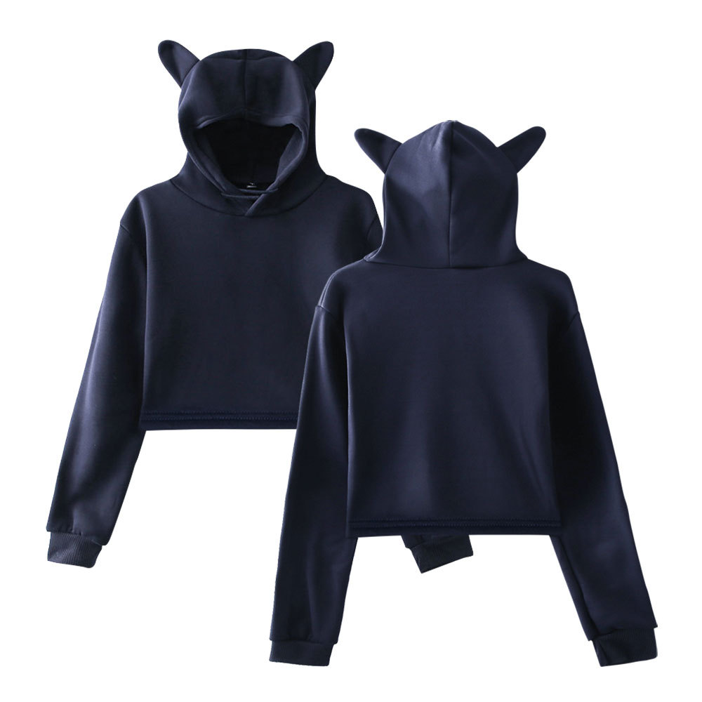 Bluza z kapturem Horns dla dziewczynki