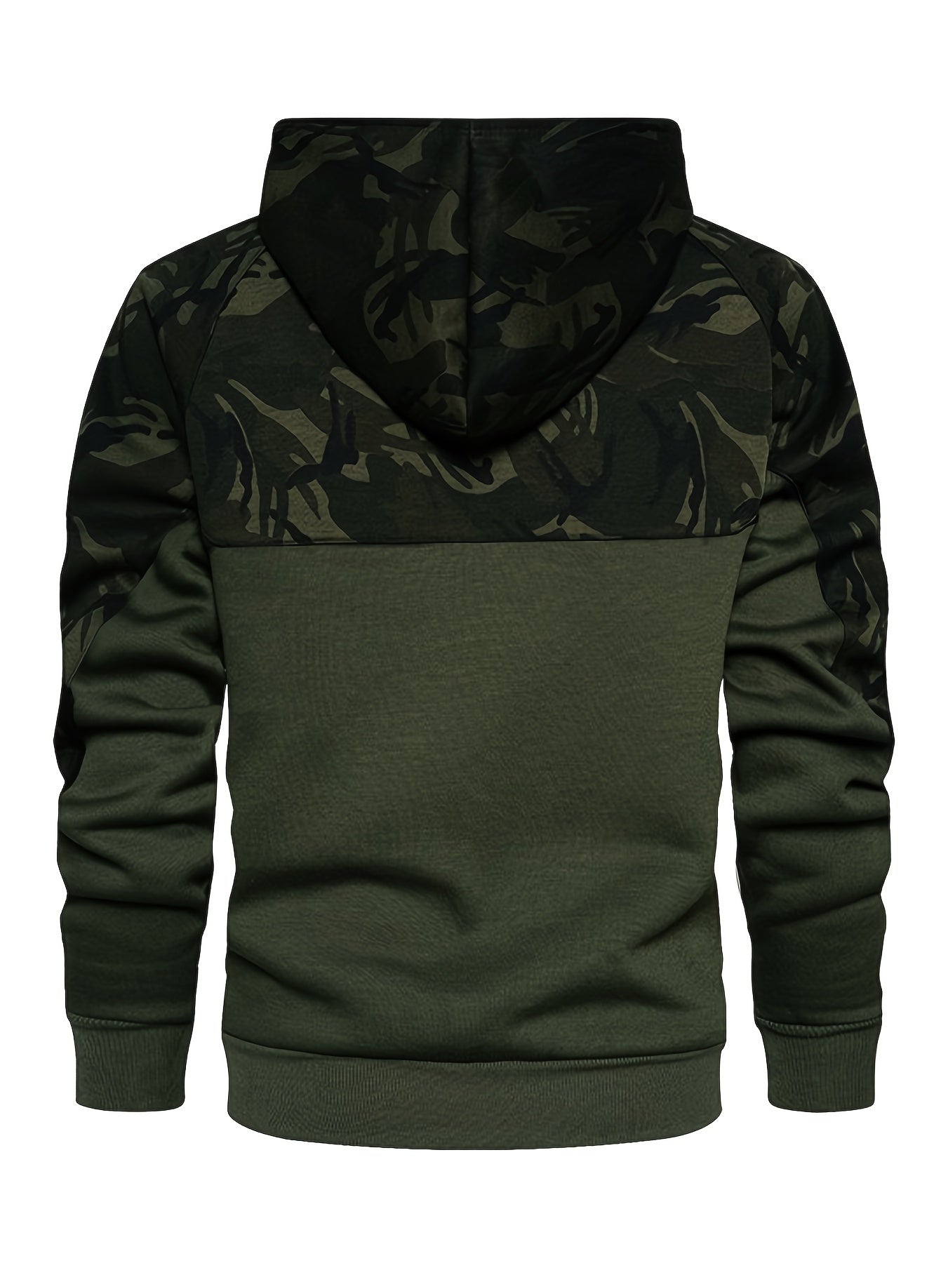 Bluza z kapturem w kamuflażu