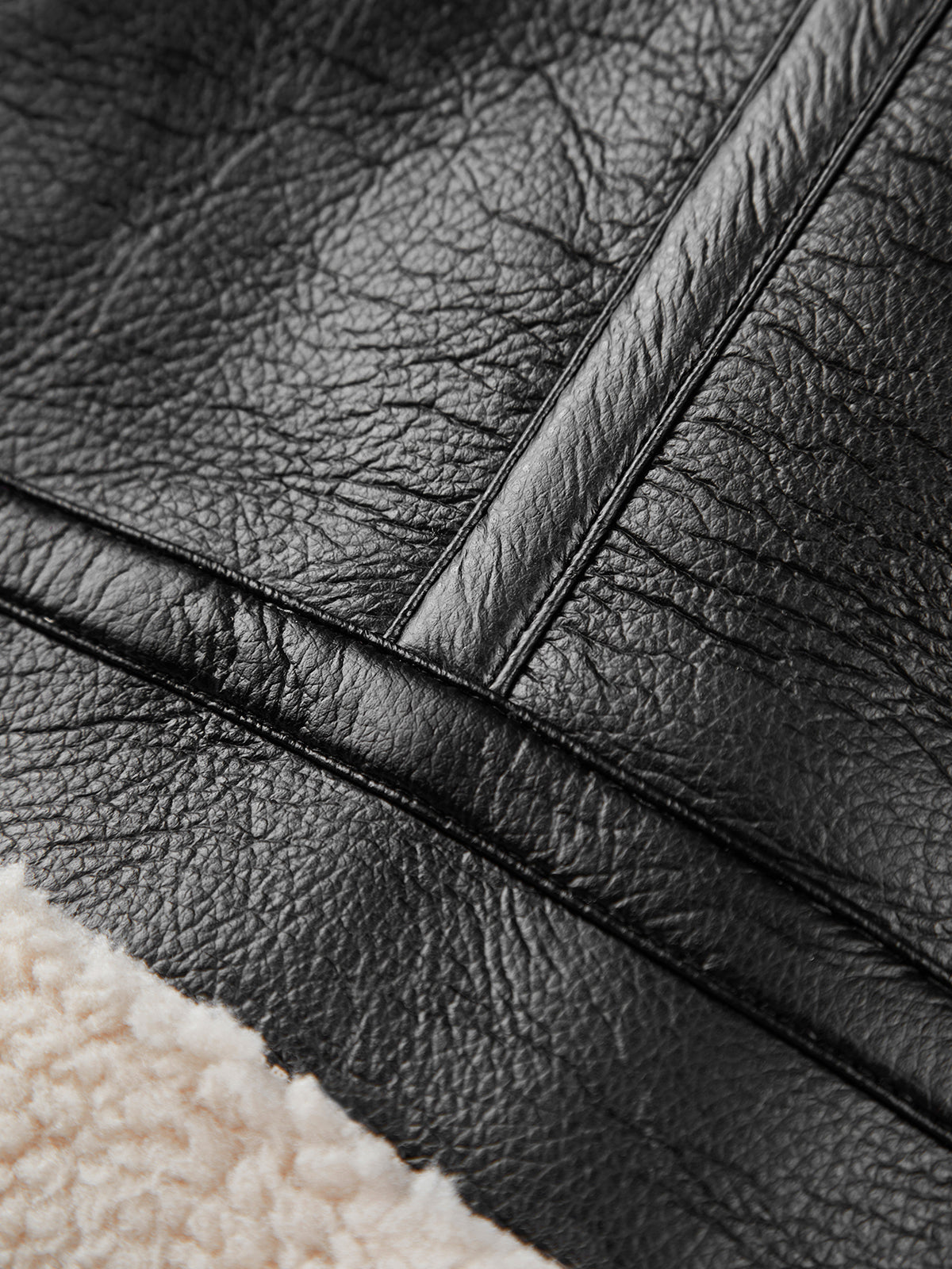 Damska kurtka skórzana z futerkiem