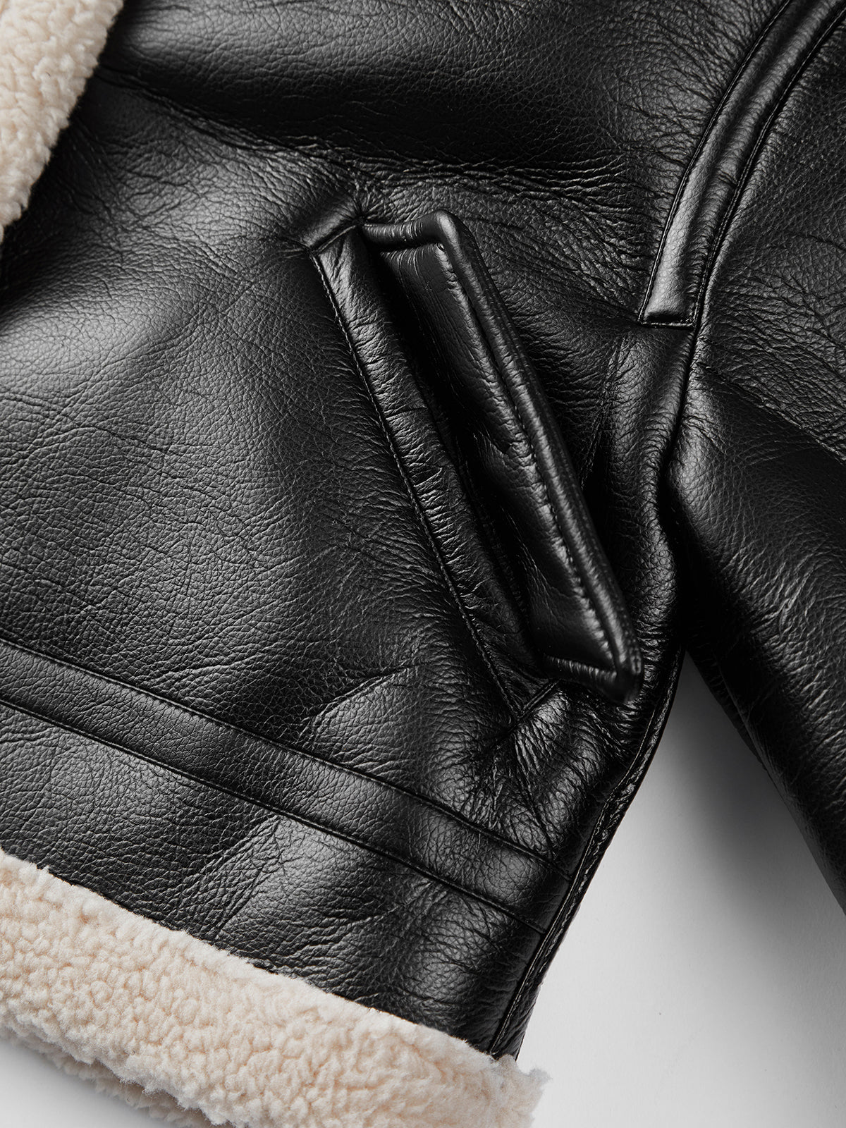 Damska kurtka skórzana z futerkiem