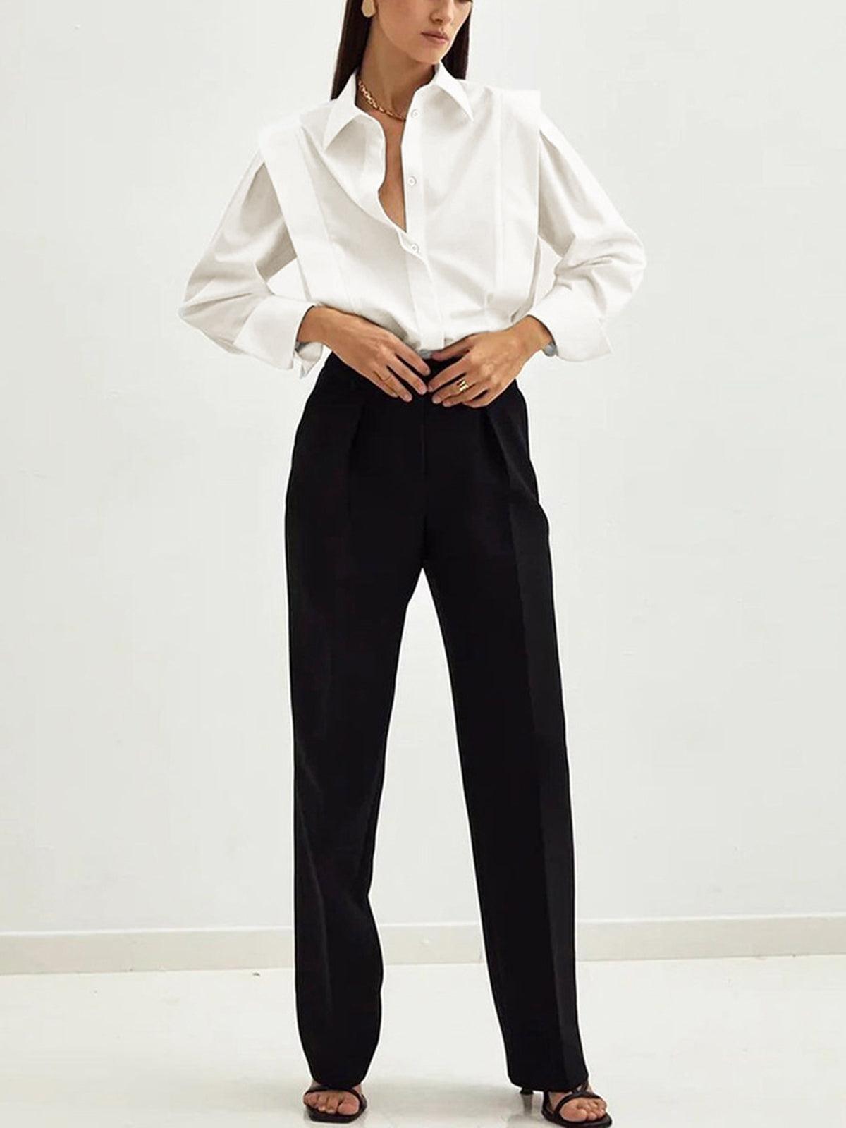 klasyczna koszula biznesowa dla kobiet