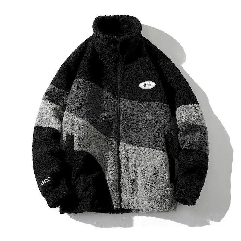 Ciepęa kurtka typu streetwear