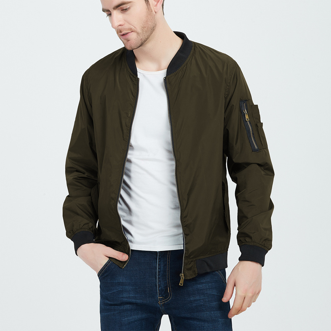 Stylowa, casualowa kurtka bomber
