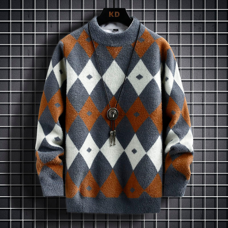 Casualowy sweter mêski