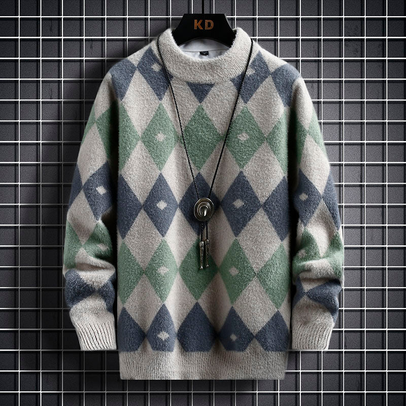 Casualowy sweter mêski