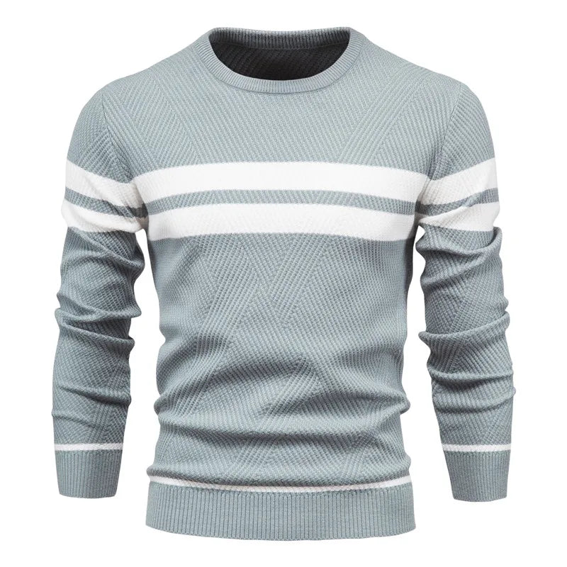 Sweter mêski z dzianiny